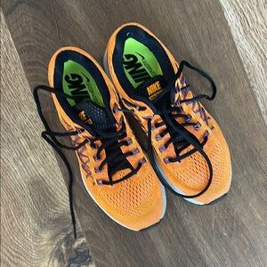 Nike Bright Orange Athletic Sneakers
